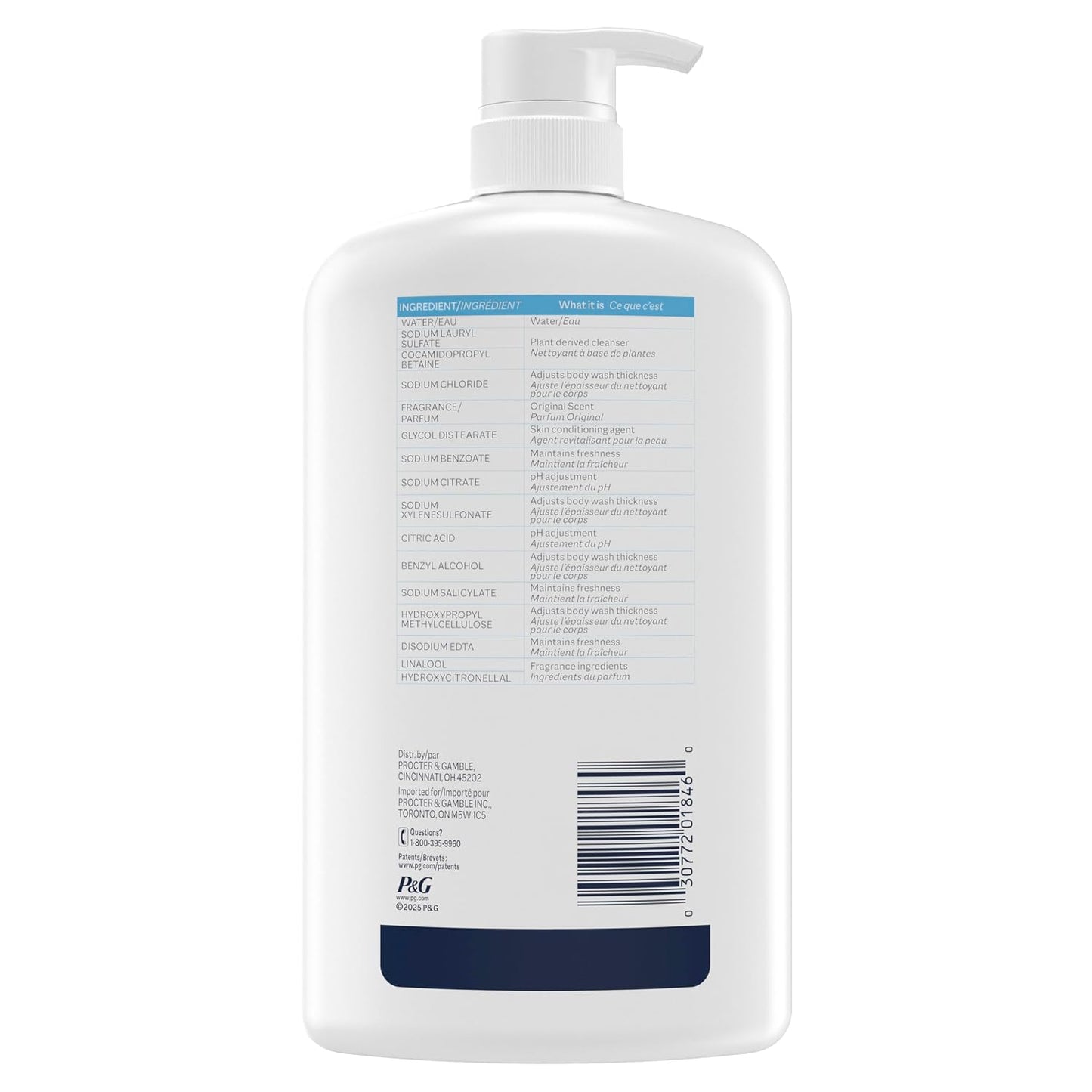 Ivory Body Wash Designed for the Whole Family, Jojoba Scent, 35 oz