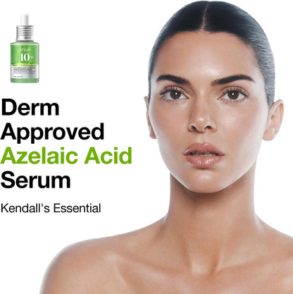 Anua Azelaic Acid 10 Hyaluron Redness Soothing Serum, 1.01 fl oz | Facial Serum for Blemish-Prone & Oily-Prone Skin, Lightweight & Hydrating Blemish Care, Hyaluronic Acid, Korean Skincare