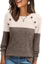 AUTOMET Womens Long Sleeve Shirts Fall Sweaters Business Casual Tops Blouse