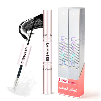 LA MAESII Lash Bond&Seal Remover Kit 3 in 1,Lash Cluster Glue Waterproof