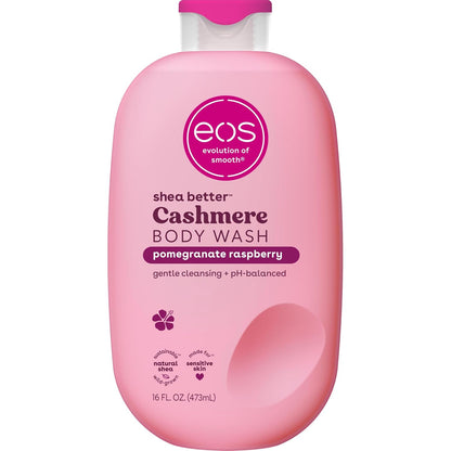 eos Cashmere Body Wash- Vanilla, Creamy Gel with Shea Butter, 16 fl oz