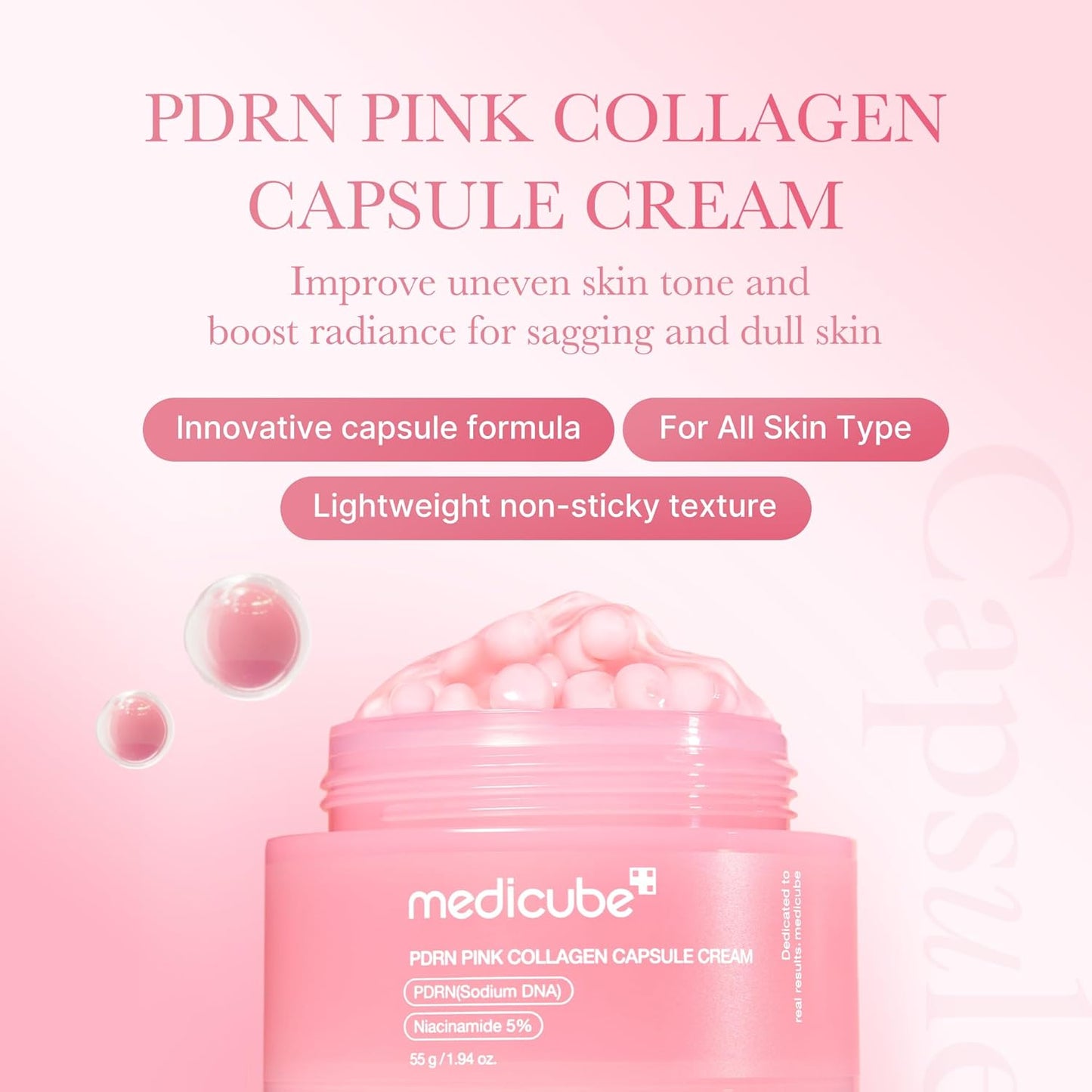 medicube Capsule Cream with Deep Vitamin C for Radiance