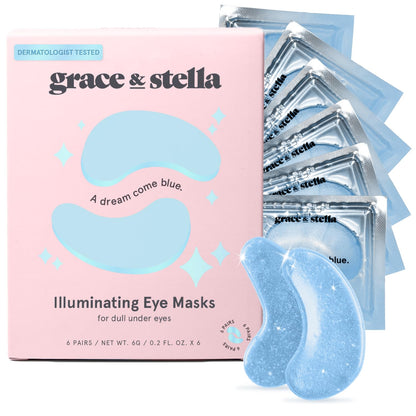 grace & stella Award Winning Eye Patches for Puffy Eyes