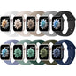 10 Pack Silicone Sport Bands Compatible with Apple Watch Band Women Men