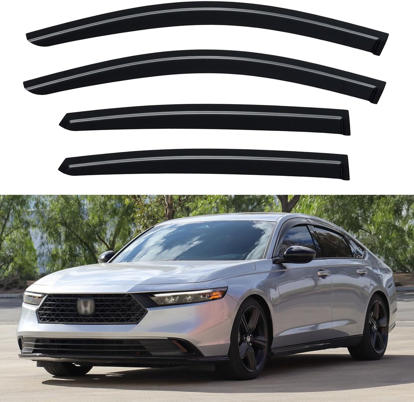 Window Visors Rain Guards for 2020-2025 Nissan Sentra