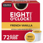 Eight O'Clock Coffee Hazelnut, Single-Serve Keurig K-Cup Pods, Flavored Medium Roast Coffee Pods, 96 Count