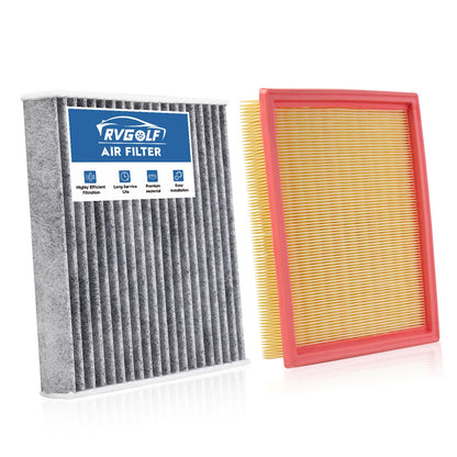Engine+Cabin Air Filter Fit for 2014-2020 Rogue, 2017-2022 Rogue Sport