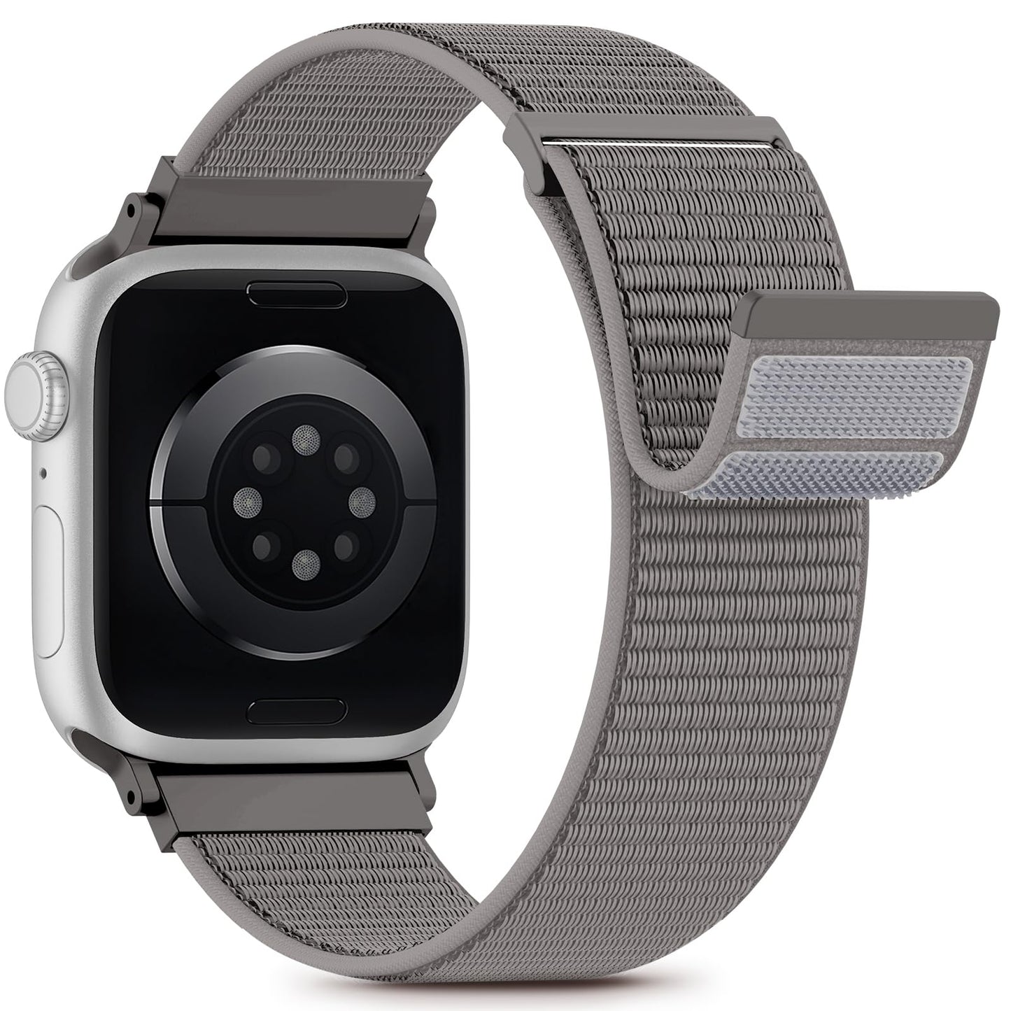 Nylon Loop Sport Band Compatible with Apple Watch Bands 38mm 40mm 41mm 42mm for Women Men, iWatch Wrist Straps for Se, Series 11 10 9 8 7, Breathable, Soft Band Ideal for Outdoor