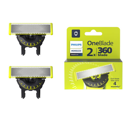 Philips Norelco OneBlade 360 Replacement Blades, 5 Pack
