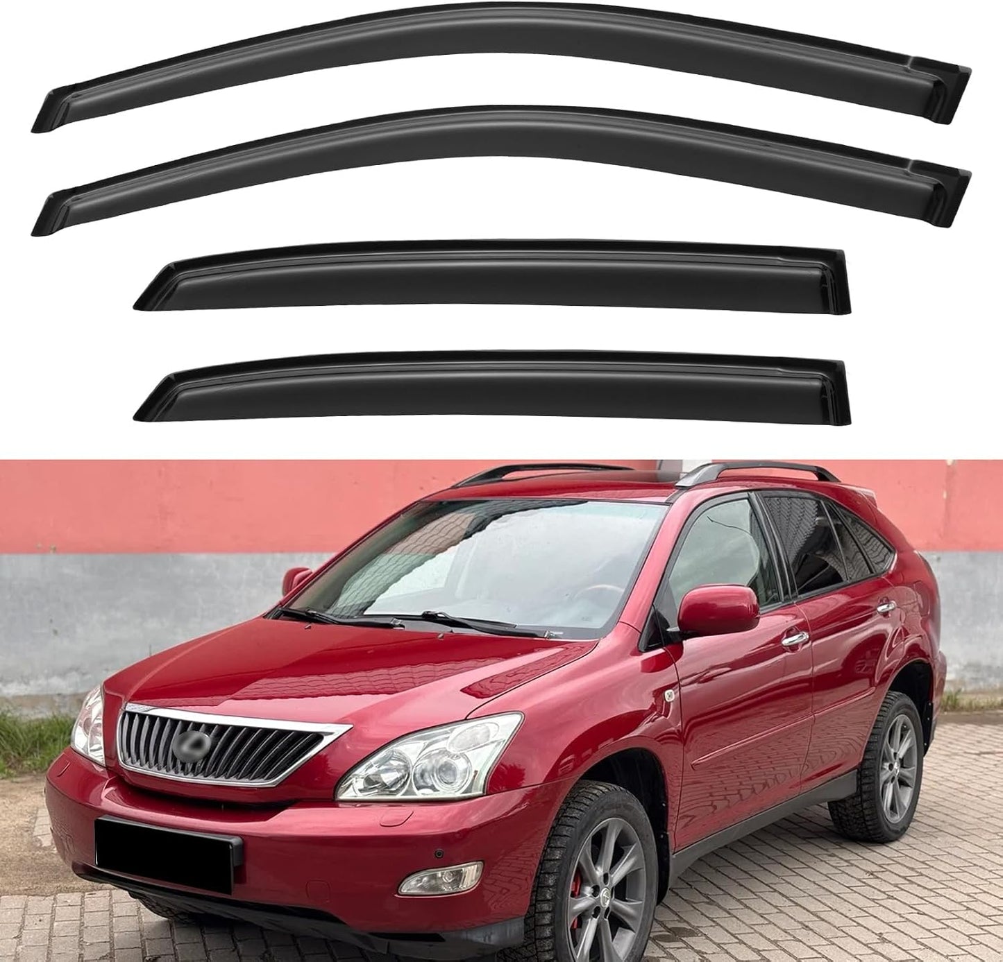 Window Visors Rain Guards for 2020-2025 Nissan Sentra