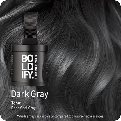 Boldify Hairline Powder, Root Touch Up Hair Color Light Blonde 4g