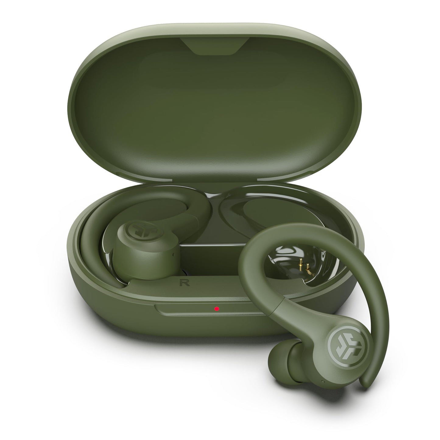 JLab, Go Sport+, True Wireless Workout Earbuds, Bluetooth Sport Earbuds, Clear Calling, Graphite