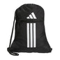 adidas Alliance Sackpack – Drawstring Backpack for Sports, Small Gym Bag, Preloved Teal Green/Black/3, OSFA