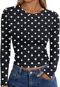 Trendy Queen Womens Long Sleeve T Shirts Fall Fashion Basic Y2K Tops 2026