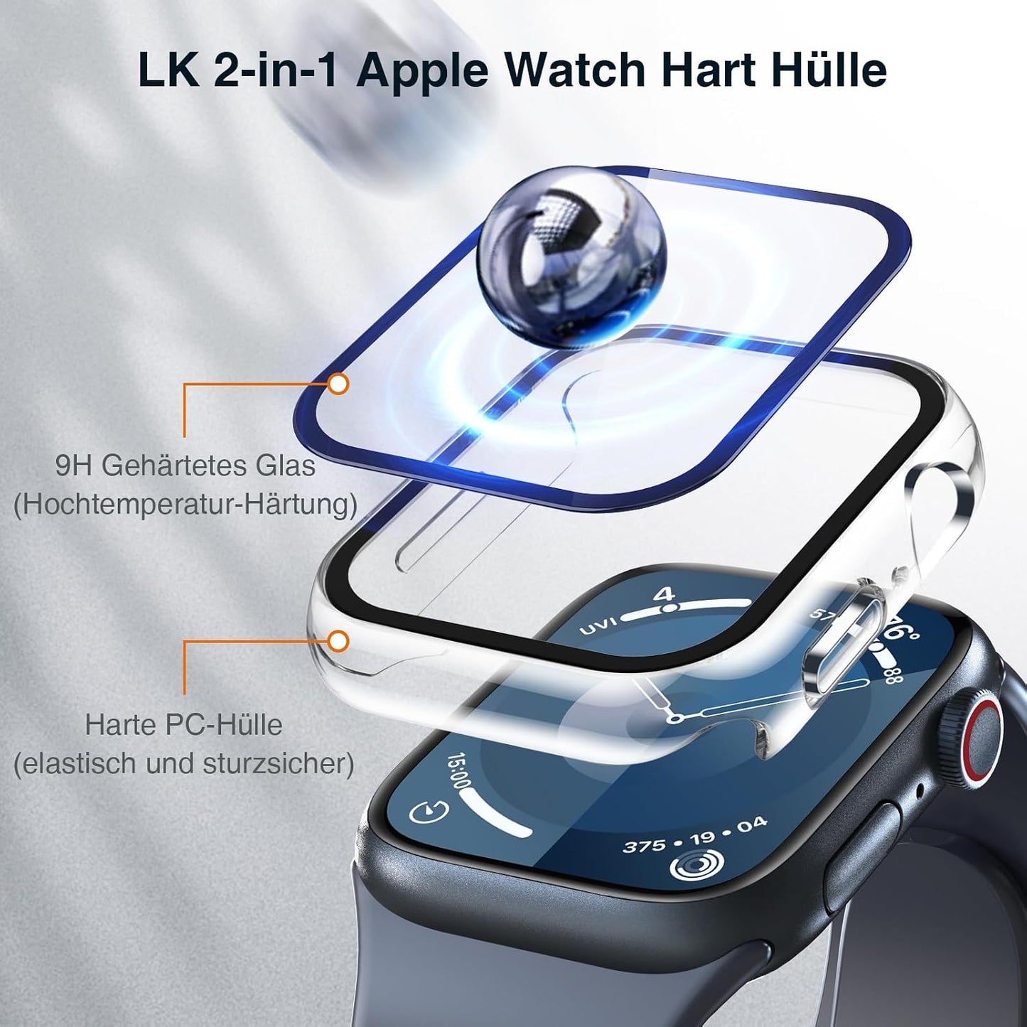 LK 3 Pack for Apple Watch Ultra/Ultra 2 / Ultra 3 Screen Protector 49mm