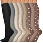 Copper Compression Socks 15-20 mmHg for Men & Women 8 Pairs – Circulation Support for Nurses, Travel, Running, Hiking, Soccer