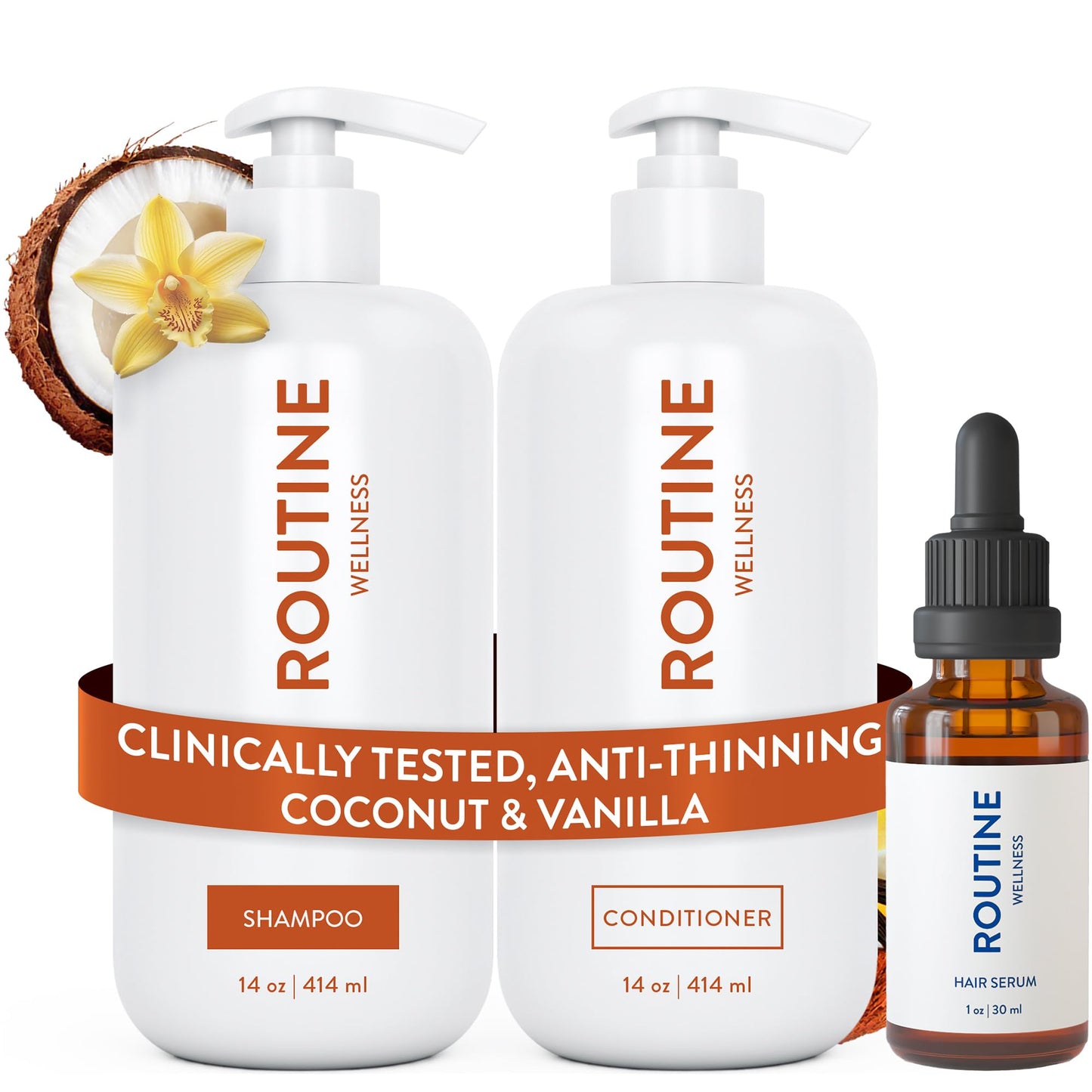 Routine Wellness Shampoo & Conditioner Set - Jasmine & Orange Blossom