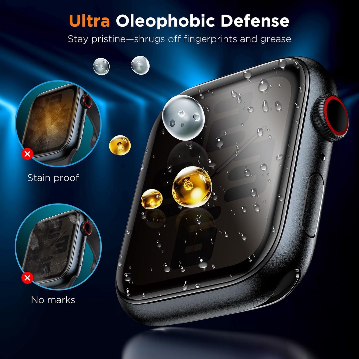 LK 3 Pack for Apple Watch Ultra/Ultra 2 / Ultra 3 Screen Protector 49mm