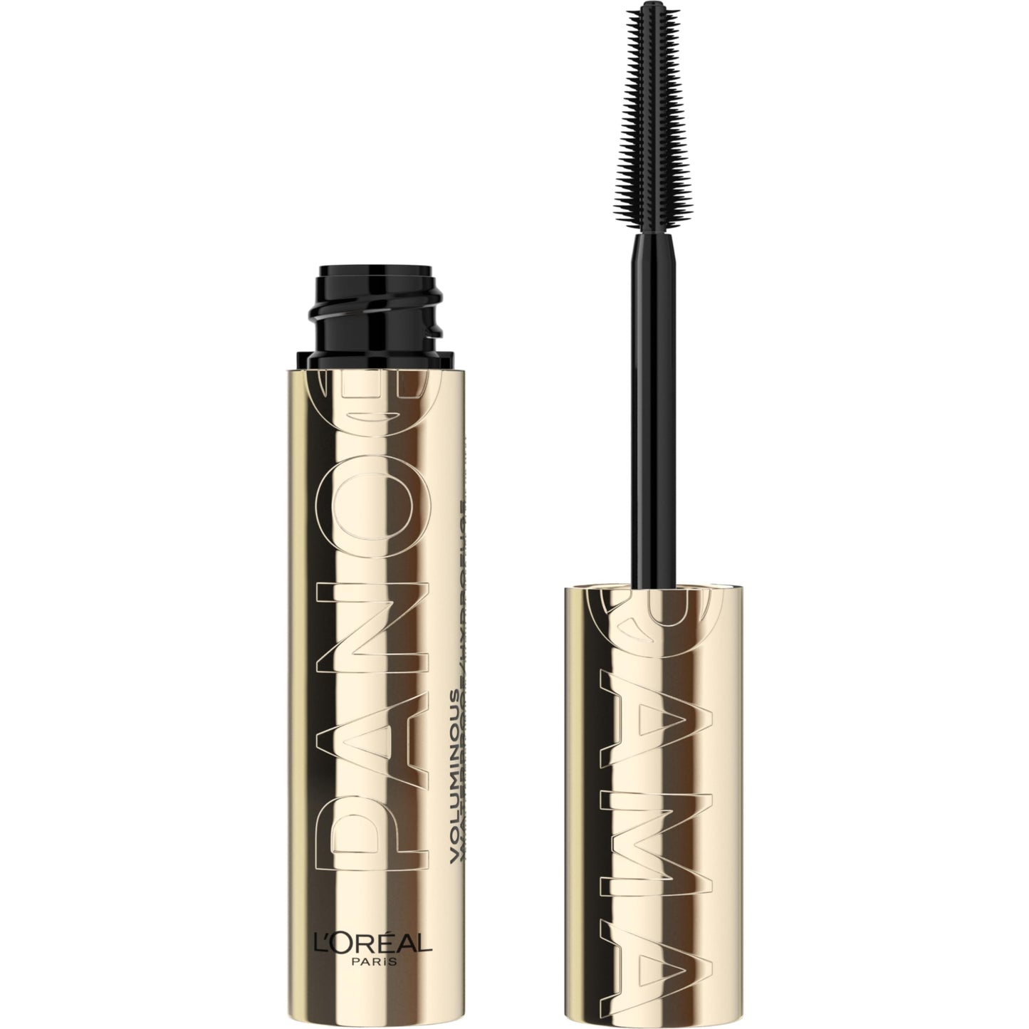L'Oreal Paris Voluminous Panorama Chromatic Mascara, Volumizing and Lengthening Brown Mascara, Longwear, Smudge-Resistant and Washable, 705 Brown Leather