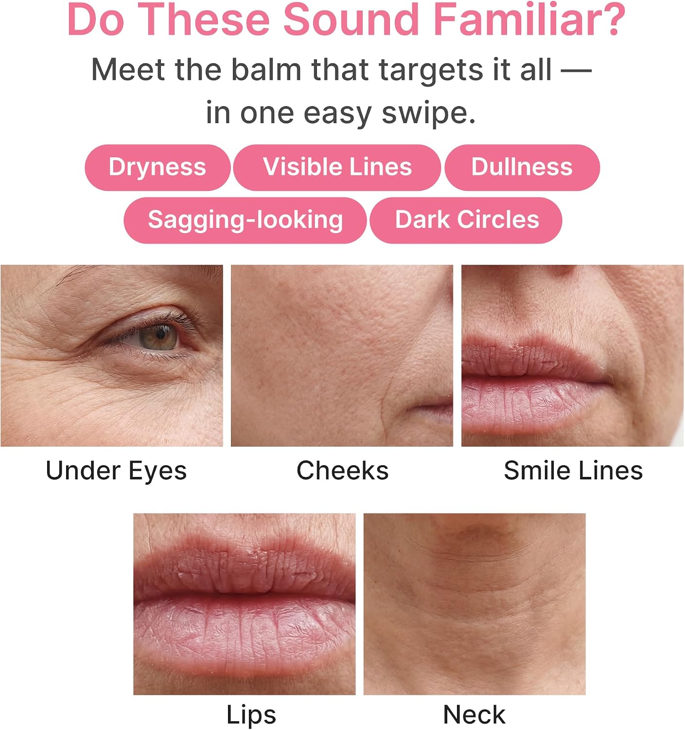 medicube PDRN Pink Collagen Volume Multi Balm Stick - Face & Body Balm | Volufiline, PDRN, NAD, Collagen - Under-Eyes, Neck, Forehead, Smile Lines, Lips, Plumping & Radiance for Line Care, K-Beauty