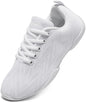 BAXINIER Girls White Cheerleading Shoes