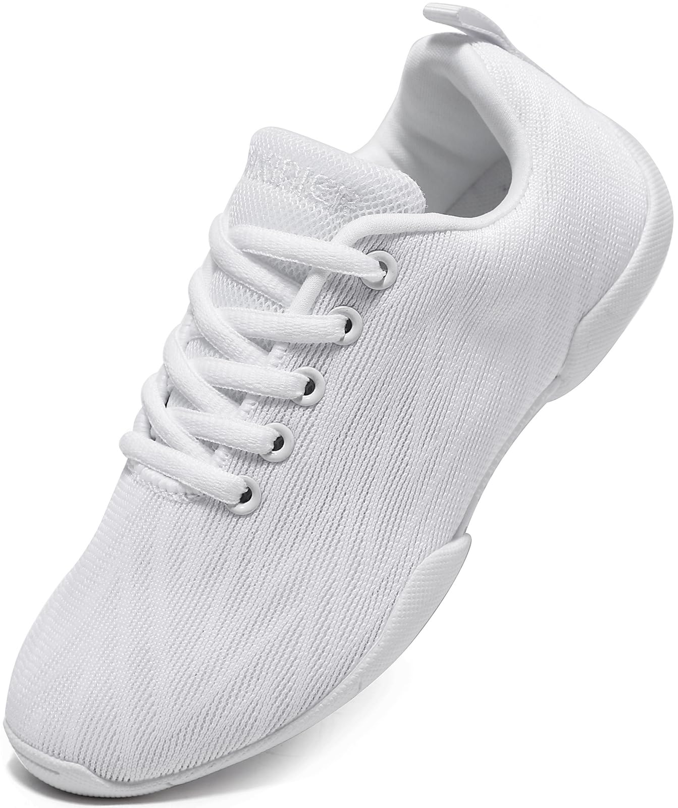 BAXINIER Girls White Cheerleading Shoes
