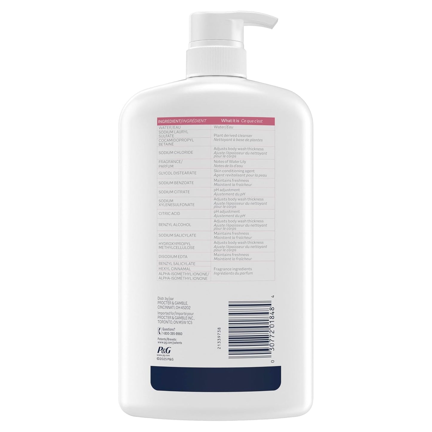 Ivory Body Wash Designed for the Whole Family, Jojoba Scent, 35 oz