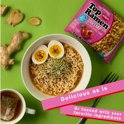 Nissin Top Ramen Noodle Soup, Chicken, 3 Ounce (Pack of 24)