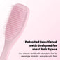Tangle Teezer Ultimate Detangler Brush, Straight to Wavy, Liquorice Black