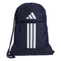 adidas Alliance Sackpack – Drawstring Backpack for Sports, Small Gym Bag, Preloved Teal Green/Black/3, OSFA