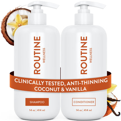 Routine Wellness Shampoo & Conditioner Set - Jasmine & Orange Blossom