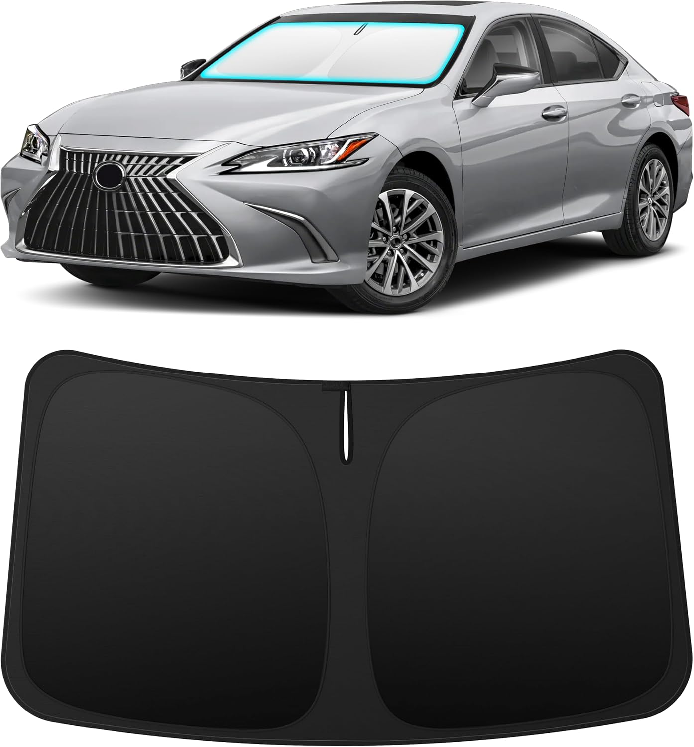 INSAUTO Custom Fit Windshield Sun Shade for Nissan Frontier 2005-2021