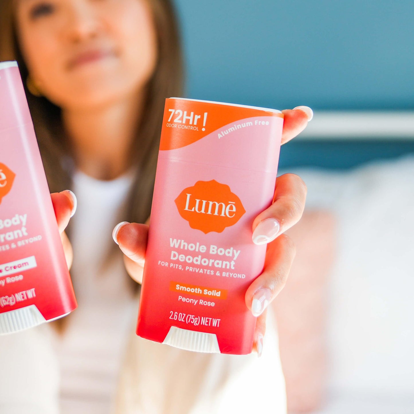 Lume Whole Body Deodorant - Solid Stick - 2.6 oz, 2 pk (Soft Powder)