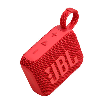 JBL Go 4 - Ultra-Portable, Waterproof and Dustproof Bluetooth Speaker, Big JBL Pro Sound with Punchy bass, 7-Hour Built-in Battery, Made in Part with Recycled Materials (Black)