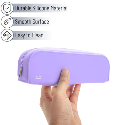 Mr. Pen- Silicone Pencil Case, Aesthetic Pencil Bag for Women, Makeup Pouch