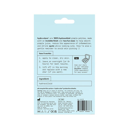 Starface Hydro-Star® Snoopy Red Puffer Hydrocolloid Pimple Patch, 32 ct