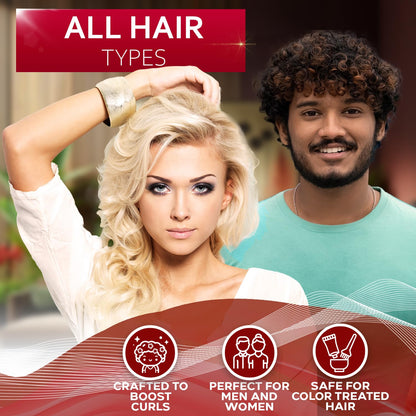 Caffeine Shampoo and Conditioner Set - Volumizing Products for Women and Men - Thickening, Volume Boosting Formula for Thinning and Fine Hair - Sulfate Free, No Parabens - Hydrating, Salon Grade