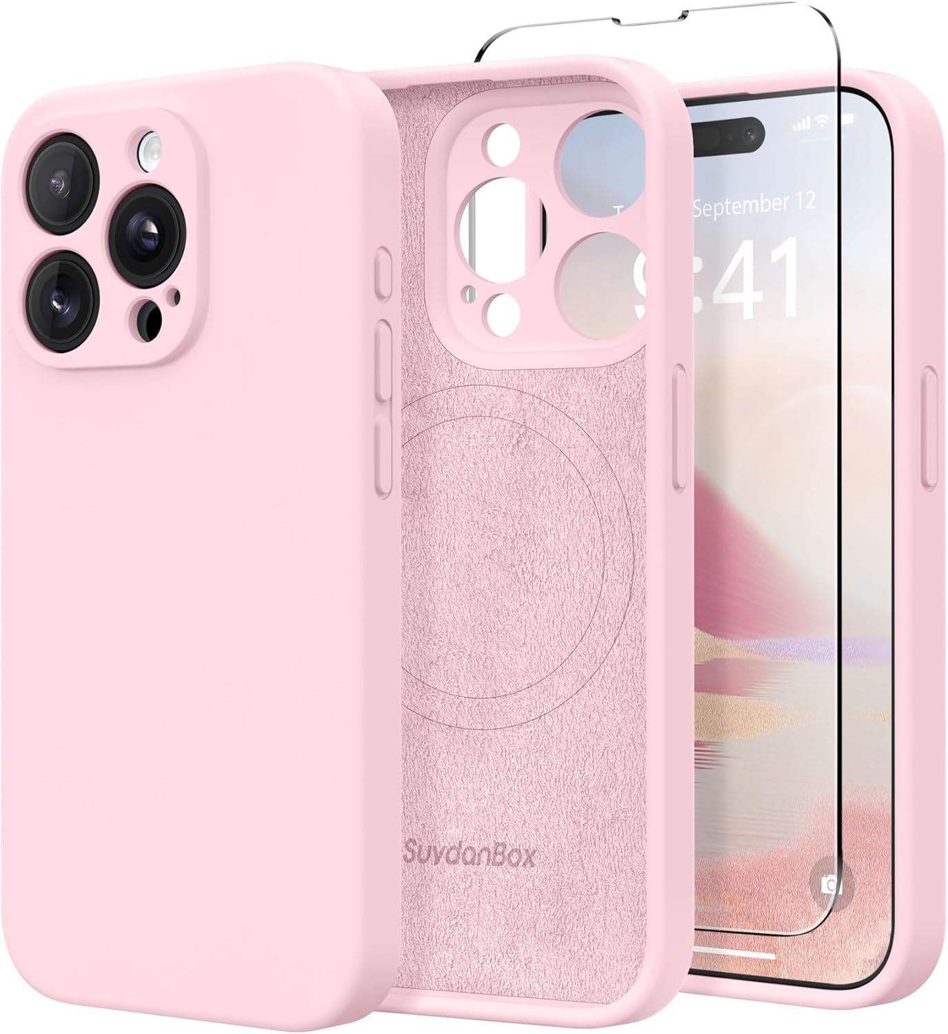 Magnetic for iPhone 17 Case Silicone Matcha