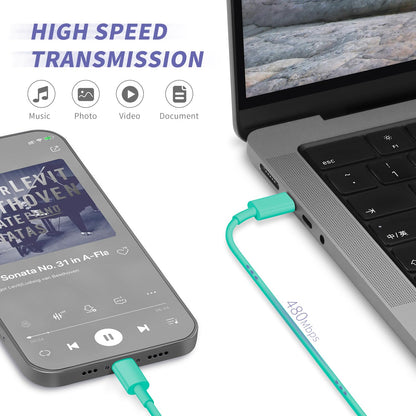 iPhone Charger Fast Charging,2Pack 20W Type C Fast Charger Block with [10FT&6FT] USB C to Lightning Cable Compatible for iPhone 14/13/12/11 Pro Max/Xs Max/XR/X,iPad