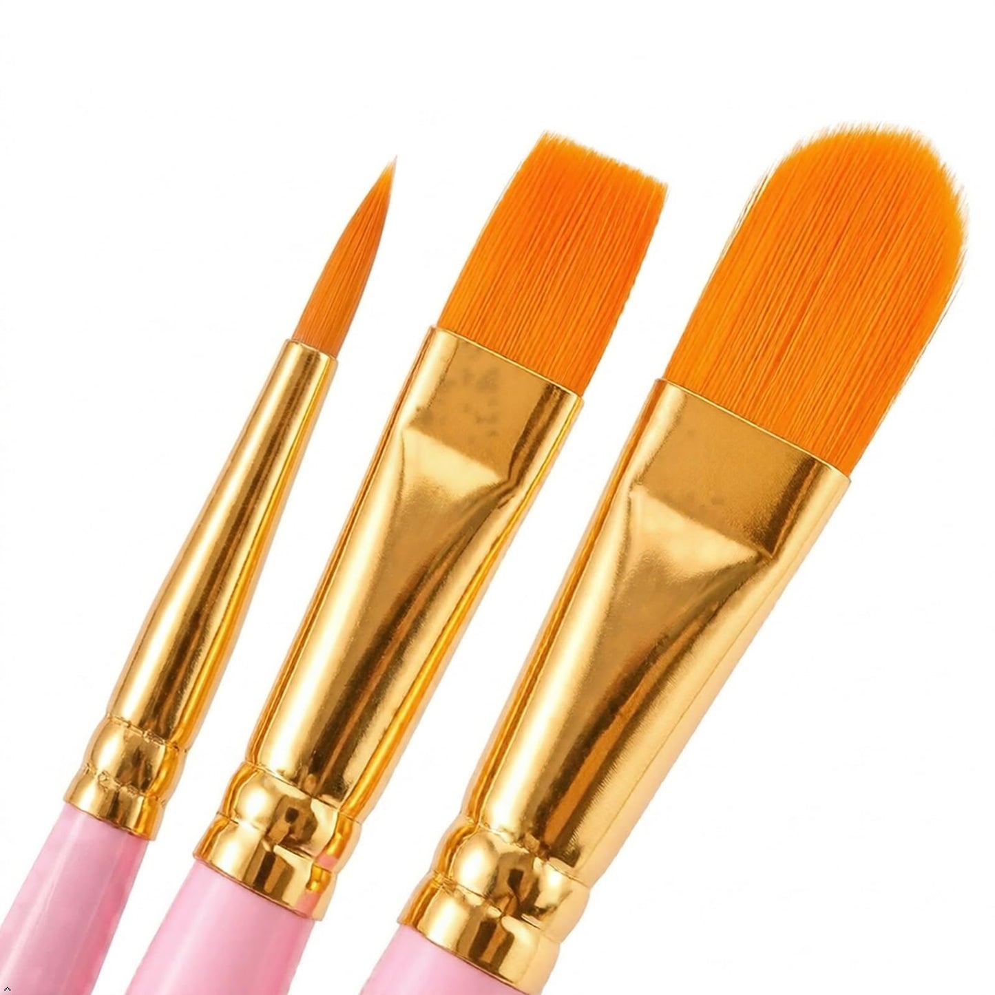 Soucolor Acrylic Paint Brushes Set, 20 Pcs Pointed Tip Artist Paintbrushes