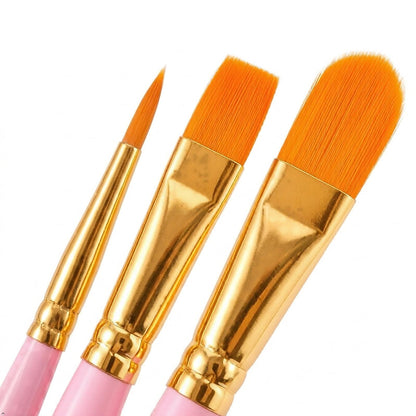 Soucolor Acrylic Paint Brushes Set, 20 Pcs Pointed Tip Artist Paintbrushes