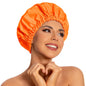 Edoneery Shower Caps for Women Reusable Waterproof, Shower Hair Cap