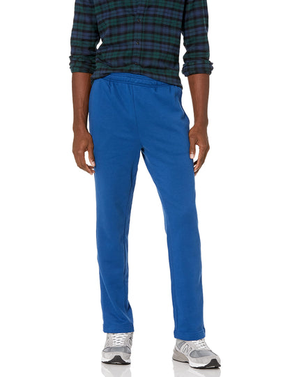 Amazon Essentials Men's Fleece Open Bottom Sweatpant (Available in Big & Tall)