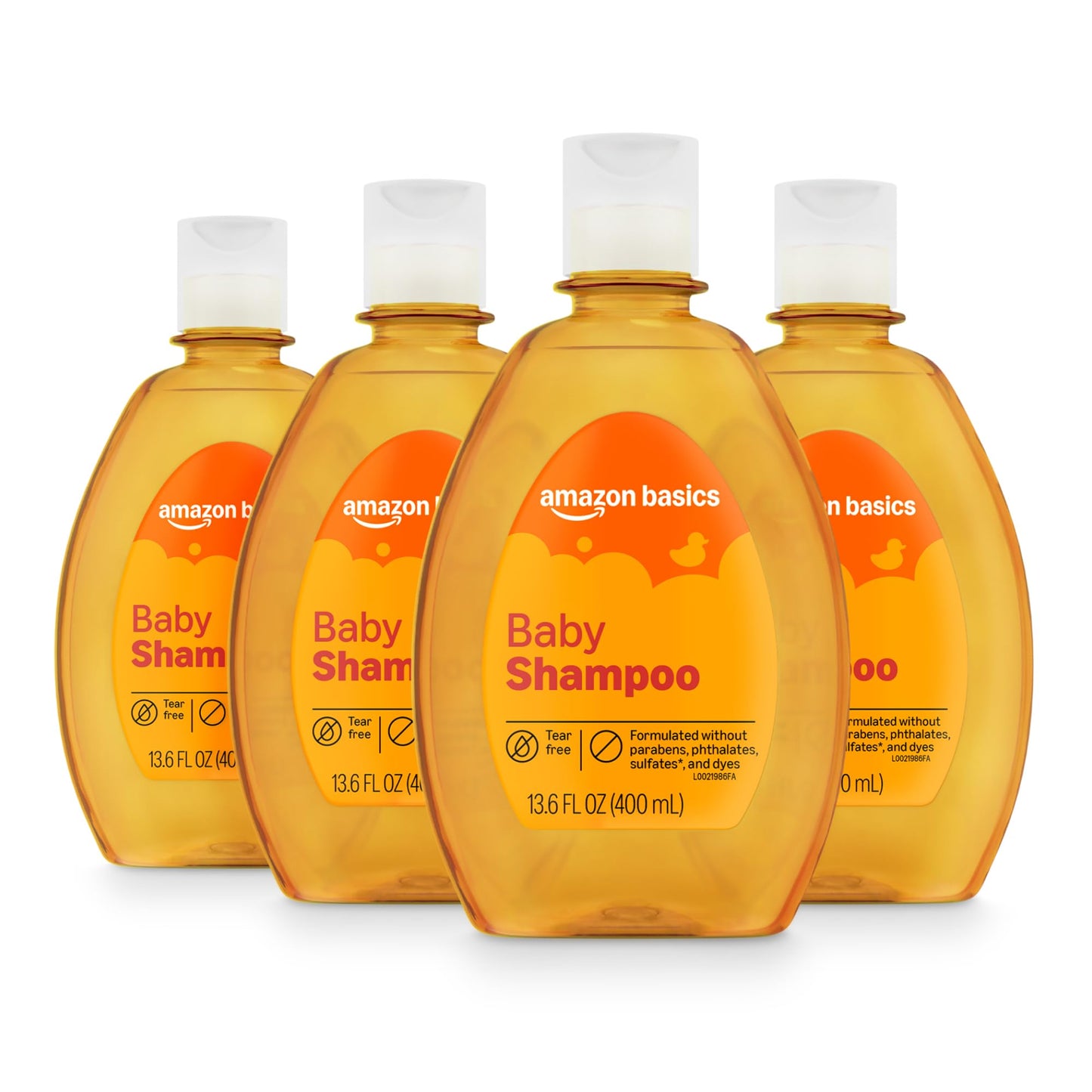 Amazon Basics Tear-Free Baby Shampoo, 13.6 Fluid Ounce, Packaging May Vary