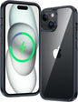 FNTCASE for iPhone 17 Pro Case Clear Magnetic with Screen Protector