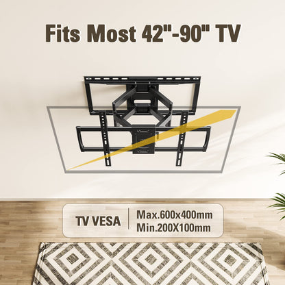 Mounting Dream Full Motion TV Wall Mount for 32-70 Inch TVs up to 99lbs