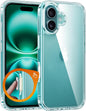 FNTCASE for iPhone 17 Pro Case Clear Magnetic with Screen Protector