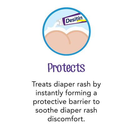 Desitin Maximum Strength Diaper Rash Paste, 40% Zinc Oxide, 4.8 oz