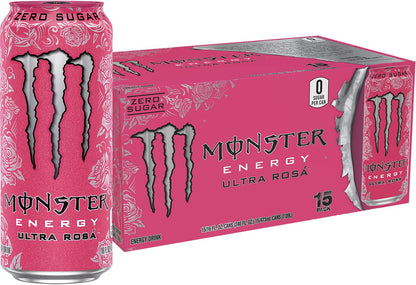 Monster Energy Zero Ultra, Sugar Free Energy Drink, 16 Ounce
