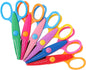 Mr. Pen- Craft Scissors Decorative Edge, 6 Pack, Bright Zig Zag Scissors